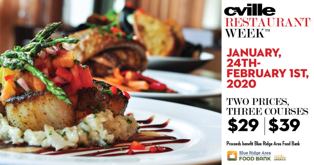 Charlottesville Restaurant Week Blue Ridge Area Food Bank